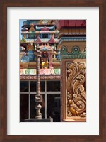 Indian Temple, Port Louis, Mauritius Fine Art Print