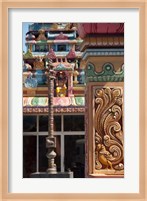 Indian Temple, Port Louis, Mauritius Fine Art Print