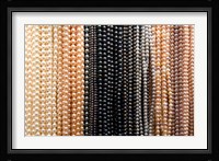 Hong Kong, Kansu Jade Market, Freshwater pearls Fine Art Print