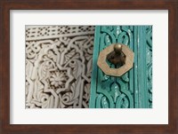 Morocco, Islamic courts, Moorish Architecture Fine Art Print