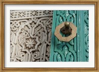 Morocco, Islamic courts, Moorish Architecture Fine Art Print