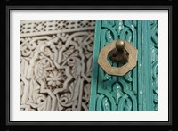 Morocco, Islamic courts, Moorish Architecture Fine Art Print