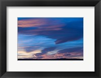 Blue Desert clouds, sunset, MOROCCO Fine Art Print