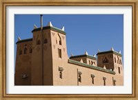 Hotel Kasbah Asmaa Exterior, Midelt, Middle Atlas, Morocco Fine Art Print