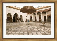 Interior Courtyard, Musee de Marrakech, Marrakech, Morocco Fine Art Print