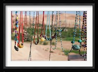 Moroccan Souvenir Jewelry, Ait Benhaddou, South of the High Atlas, Morocco Fine Art Print