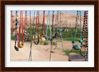 Moroccan Souvenir Jewelry, Ait Benhaddou, South of the High Atlas, Morocco Fine Art Print