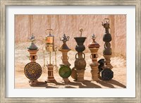 Moroccan vases, Todra Gorge Area, Tinerhir, Morocco Fine Art Print