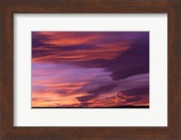 Pink Desert clouds, sunset, MOROCCO Fine Art Print