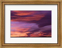 Pink Desert clouds, sunset, MOROCCO Fine Art Print