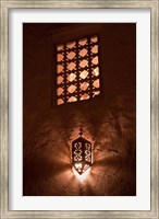 Lantern Light, Kasbah Ait Ben Moro, Morocco Fine Art Print