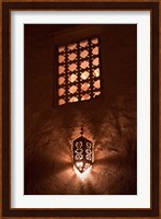 Lantern Light, Kasbah Ait Ben Moro, Morocco Fine Art Print