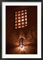 Lantern Light, Kasbah Ait Ben Moro, Morocco Fine Art Print