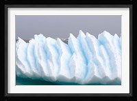 Iceberg pattern off the western Antarctic peninsula Fine Art Print