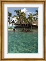 Mauritius, Poste de Flacq. Belle Mare Plage resort Fine Art Print