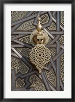 Morocco Casablanca Palace, Moorish Architecture Fine Art Print
