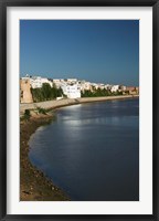 MOROCCO, AZEMMOUR: View from Um, er, Rbia River Fine Art Print