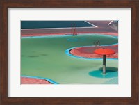 MOROCCO, CASABLANCA, AIN DIAB resort Pool Detail Fine Art Print