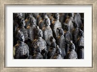Imperial terra cotta warriors in battle formation Fine Art Print