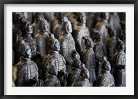 Imperial terra cotta warriors in battle formation Fine Art Print
