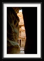 Jordan, Petra, Jordan's Treasury, Ancient Architecture Fine Art Print