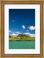 Lion Mountains in South Mauritius, Africa Fine Art Print