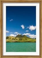 Lion Mountains in South Mauritius, Africa Fine Art Print