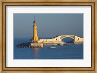 Lighthouse, Alexandria, Mediterranean Sea, Egypt Fine Art Print