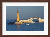 Lighthouse, Alexandria, Mediterranean Sea, Egypt Fine Art Print