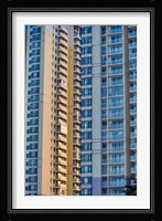 Modern building, Yantai, Shandong, China Fine Art Print