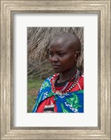 Kenya, Mara River Expedition, Mara Escarpment portrait Fine Art Print