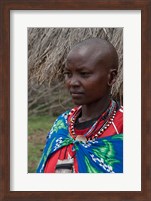Kenya, Mara River Expedition, Mara Escarpment portrait Fine Art Print