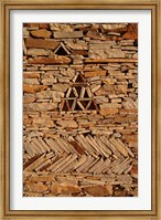 Mauritania, Adrar, Chinguetti, Stone pattern Fine Art Print