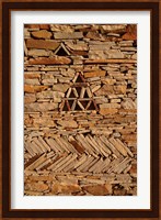 Mauritania, Adrar, Chinguetti, Stone pattern Fine Art Print