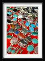 Mauritania, Adrar, Chinguetti, Stones and jewellery Fine Art Print