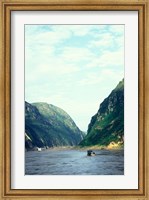 Landscape of Wu Gorge, Three Gorges, Yangtze River, China Fine Art Print