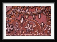 Inlaid Shells on Walls, Morocco Fine Art Print