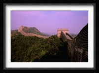 Morning View of The Great Wall of China, Beijing, China Fine Art Print