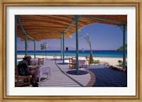 Hotel Coral Hilton Restaurant on the Red Sea, Egypt Fine Art Print
