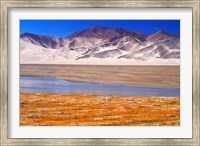 Landscape of Mt Kunlun and Karakuli Lake, Silk Road, China Fine Art Print