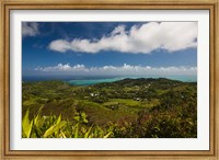Mauritius, Mt Lubin, View from Mt Limon Fine Art Print