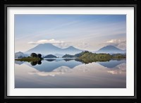 Lake Mutanda near Kisoro, Virunga Volcanoes, Uganda Fine Art Print