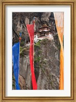 Prayer Flags, Tiger's Nest, Bhutan Fine Art Print
