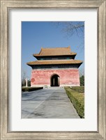 Red Gate (aka Dahongmen), Changling Sacred Way, Beijing, China Fine Art Print