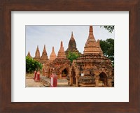 Myanmar (Burma), Bagan (Pagan), Bagan temples Fine Art Print
