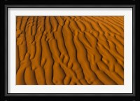 Natural sand patterns, Sahara, Douz, Tunisi, Africa Fine Art Print