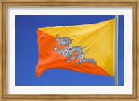 National Flag, Bhutan Fine Art Print