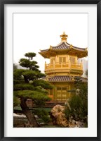 Nan Lian Garden, Perfection Pavillion, Hong Kong, China Fine Art Print