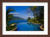 Pool at Northolme Resort, Seychelles, Africa Fine Art Print