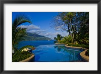 Pool at Northolme Resort, Seychelles, Africa Fine Art Print